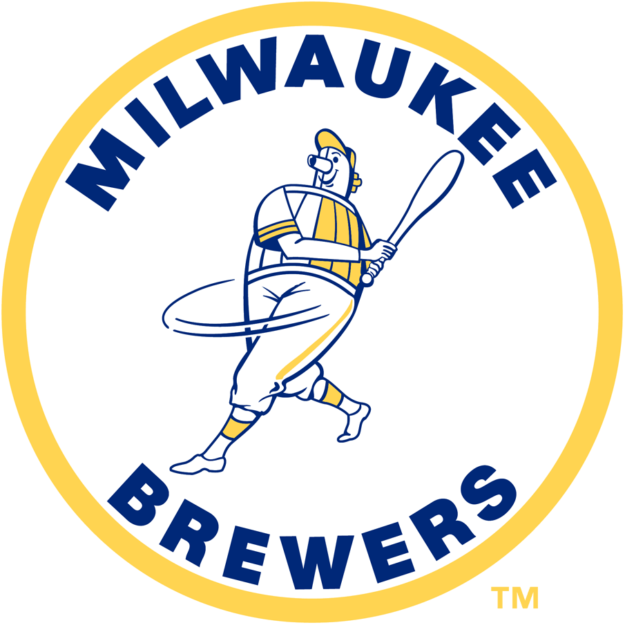 Milwaukee Brewers 1970-1977 Primary Logo iron on paper